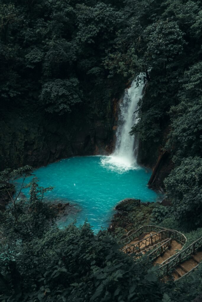 pexels-photo-19393500-19393500 Discover the breathtaking waterfall at Rio Celeste, Costa Rica. Perfect for travel and nature lovers.